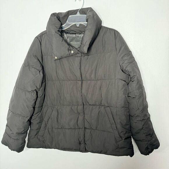 Talbots puffer jacket size Large